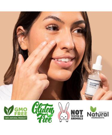 Buy Soothing Face Serum - Reduce Wrinkles & Fine Lines Eliminate Age Spots | Gentle Anti-Aging Skin Care Solution - Ships Internationally - Buy Online on GoSupps.com