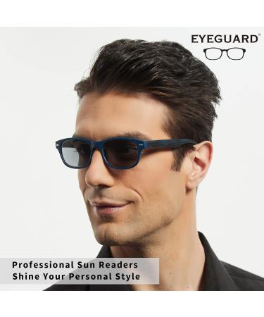 Eyeguard Reading Sunglasses 3-Pack | UV400 Protection Outdoor Readers | Classic Style 2.5 Magnification for Men & Women - Buy Online on GoSupps.com