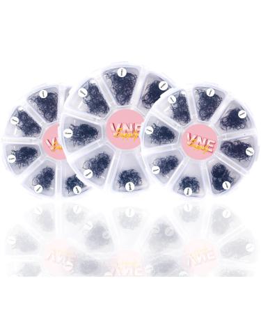 Combo 3 Pack Of 1000 Fans Tray Volume Lash Extensions Mixed length | Premade Fans Eyelash Extensions | Mega Lash Extension | Promades Eyelash Fans | Customizable with full option