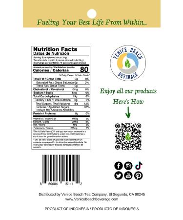 Crystallized Ginger Candy - Premium Fijian Ginger Delights - Buy Online on GoSupps.com