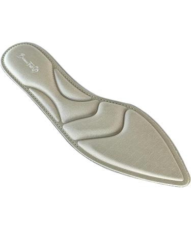 Sharp! Ultra Thin Insoles for Women - Lightweight Shoe Inserts for Heels & Flats - Business Feet | Foot Support Pain Relief Arch Support (M/S Size: W 6-8.5) - Beige/Nude - Buy Online on GoSupps.com