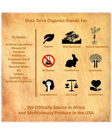 Shea Terra Organics Egyptian Black Castor Oil 8 oz - Rosemary Carrot Seed Hair Oil for Growth & Scalp Health - Buy Online on GoSupps.com