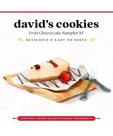 Fruit Cheesecake Sampler 10 Pre-sliced 16 pcs Cheesecake With 4 Types Of Delicious Fruit Flavors. Fresh Bakery Dessert Great Gift Idea For Potlucks Family Gatherings And Housewarmings - Buy Online on GoSupps.com