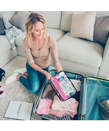 ASOM Women's Travel Toiletries Kit - 36 Pc. TSA Approved Hygiene Essentials Set - Buy Online on GoSupps.com