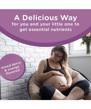 Centrum Prenatal Multivitamin Gummies with DHA and Folic Acid - 60 Count, Mixed Berry & Orange Flavors, 30 Day Supply - Buy Online on GoSupps.com