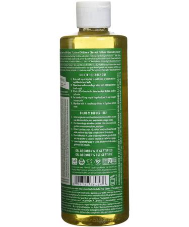 Dr. Bronner's Hemp Almond Pure-Castile Liquid Soap - 1lb (Pack of 1) | 18-in-1 Formula | Almond Scent | Natural Ingredients - Buy Online on GoSupps.com