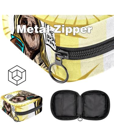 Fashionable Sloth Storage Bags for Women - Zippered Menstrual Cup Cylinder & Periodic Inserts - Multi-Colored Tampon Pouches - Buy Online on GoSupps.com