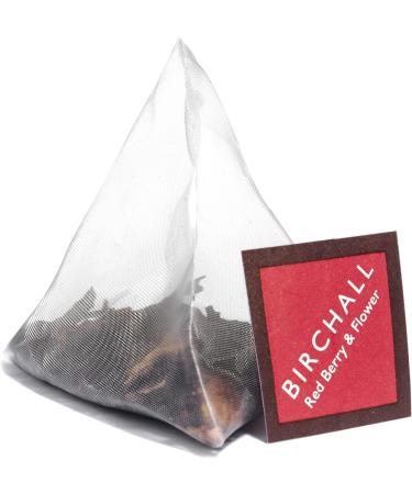 Birchall Red Berry & Flower Tea Gift | Caffeine-Free | Vegan-Friendly | 15 Prism Tea Bags | Pack of 1 - Buy Online on GoSupps.com