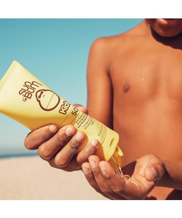 Sun Bum Kids SPF 50 Clear Sunscreen Lotion - Reef Friendly Broad Spectrum UVA/UVB - 6 oz (Pack of 2) | Wet & Dry Application - Buy Online on GoSupps.com