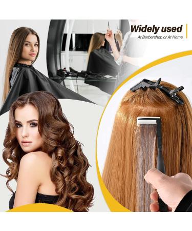 Gomake Tape in Hair Extension Tools Kit - Stainless Steel Sealing Clamp Plier, Tape Remover Scraper, Hair Clips & Styling Tools | For Human Hair Extensions - Black - Buy Online on GoSupps.com