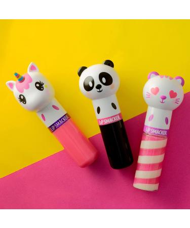 Buy Lip Smacker Lippy Pals 3 Pack Lip Kit - Fox, Bunny & Llama Unicorn Flavors - Buy Online on GoSupps.com