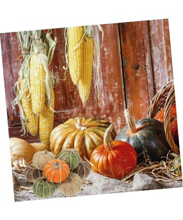 Alipis 8pcs Mini Pumpkin Artificial Fake Pumpkins Fall Pumpkin Models Artificial Fruit Props Fall Autumn Pumpkins Simulated Pumpkin Model Realistic Fake Pumpkins Vegetable Foam Halloween - Buy Online on GoSupps.com