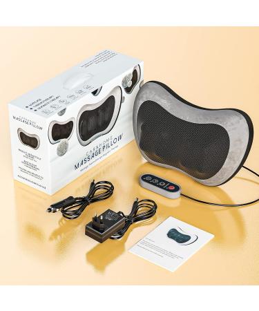 Buy Takrink Shiatsu Massage Pillow - 8 Knots Adjustable Speeds Remote Control | Ideal Gift for Parents & Women - International Shipping Available - Buy Online on GoSupps.com