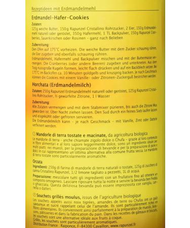 Buy Organic Rapunzel Tiger Nuts - Ground & Roasted - 300g Pack for International Shipping - Buy Online on GoSupps.com