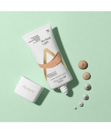 Almay Smart Shade Anti-Aging Skintone Matching Makeup SPF 20 1oz | Hypoallergenic, Cruelty-Free, Oil-Free - Fragrance-Free, Dermatologist Tested - Buy Online on GoSupps.com