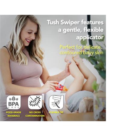 Eli & Ali Tush Swiper - Mess-Free Diaper Rash Cream Applicator - Universal Fit - Blue 2 Pack - Buy Online on GoSupps.com