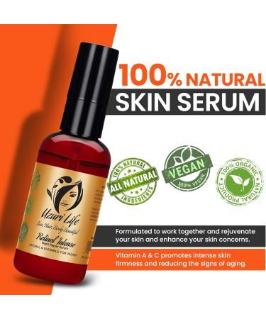Uzuri Life Retinol Intense: Anti-Wrinkle & Anti-Aging Treatment for Fine Lines - Overnight Skincare - Buy Online on GoSupps.com