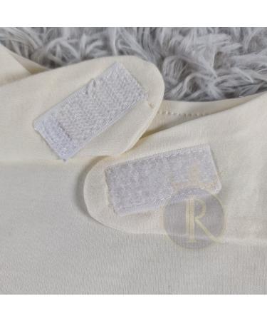 Royal Icon Baby Bandana Bibs - Soft & Absorbent 0-6 Months Dribble Bibs | Set of 6 Cream Bibs for Newborn Boys & Girls - Buy Online on GoSupps.com