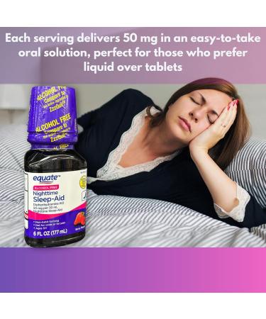 FUSION SHOP STORE Smart choices meaningful life! Diphenhydramine 50mg Liquid- Alcohol-Free Mixed Berry Flavor 6 fl oz (Pack of 1) - Buy Online on GoSupps.com