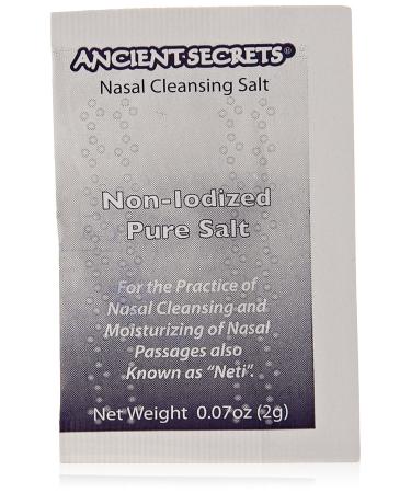 Nasal Cleansing Pot Salt 40 Count