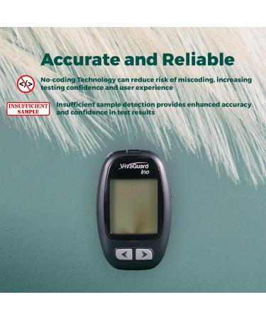 Blood Glucose Monitor - Blood Sugar Test Kit with 100 Test Strips 100 Lancets Lancing Device & Glucometer - No Coding Large Display Ideal for Home Use - Buy Online on GoSupps.com