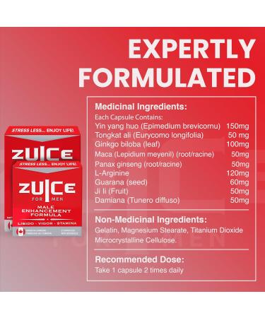 ZUICE High Potency Performance Booster - Bonus Pack (10 + 2 Capsules) - Buy Online on GoSupps.com