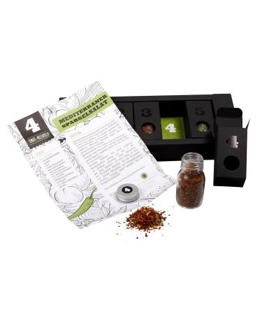 MEIN GENUSS Christmas Bundle 2023: Spice Advent Calendar & Salad Spice Set - 24 Elegant Spices & 5 Recipes for Festive Flavor - Buy Online on GoSupps.com