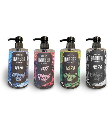 Barber Marmara No.77 Men's Shaving Gel 500ml - Transparent Precise Beard Contours Optimal Sliding & Cooling Effect - International Shipping - Buy Online on GoSupps.com