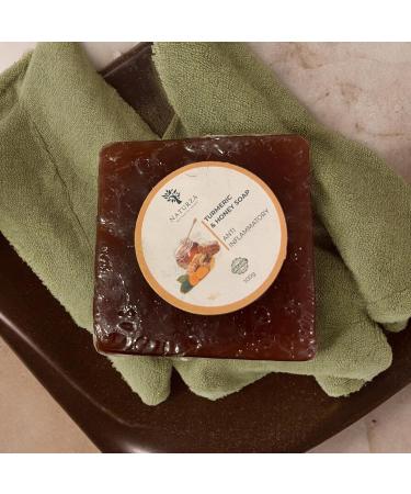 Organic Vegan Natural Soap Set 6 Pieces 100g Each Natural Fragrance and Oils Eco-Friendly Pure Ingredients - Buy Online on GoSupps.com