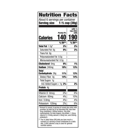 Organic Cascadian Farm Purely Os Cereal - 8.6 oz | Healthy Breakfast Choice - Buy Online on GoSupps.com