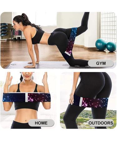 Galaxy Yoga Workout Bands - Abstraction Space Resistance Straps for Booty & Legs | Comfort & Therapy Aids - Buy Online on GoSupps.com