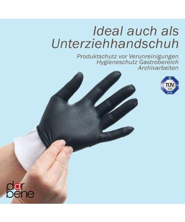 Darben Cotton Gloves - Soft 100% Cotton Jersey Gloves (L) | Dermatest: Very Good | Perfect Fit for Hand Masks - 1 Pair - Buy Online on GoSupps.com