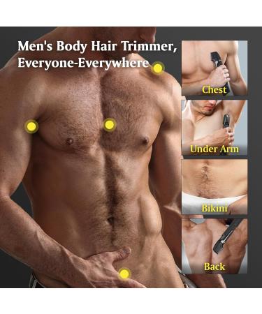 Manscape Groin & Body Hair Trimmer - Dual-Head Ball Shaver Waterproof Groomer for Men - Best Pubic & Back Hair Removal Tool - Buy Online on GoSupps.com