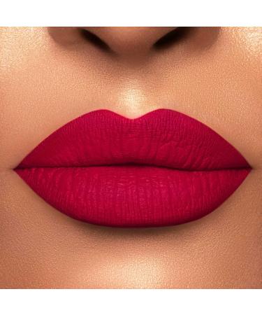 Dose of Colors Liquid Matte Lipstick in Merlot - Long-Lasting Lip Color - Buy Online on GoSupps.com