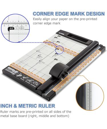 CARL 12 inch DC-200N Premium Rotary Paper Trimmer  Metal Base  15 Sheet Cutting Capacity. - Buy Online on GoSupps.com