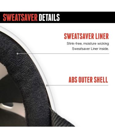Triple Eight Sweatsaver Liner Helmet - Medium Black Rubber w/ Red | Skateboarding - Buy Online on GoSupps.com