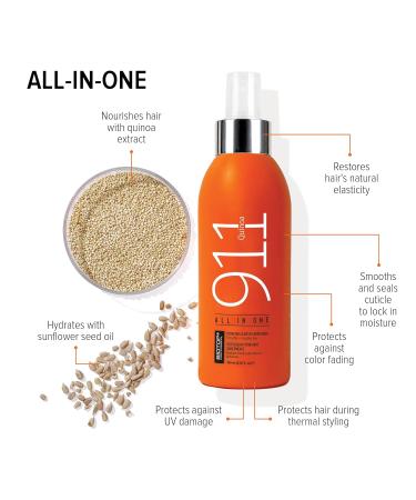 Biotop Professional 911 Quinoa Leave-In Conditioner - Heat Protectant & Hair Repair Treatment for Damaged & Color-Treated Hair (5.07 oz) - International Shipping Available - Buy Online on GoSupps.com