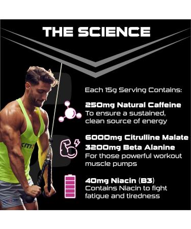 SCI-MX - X-PLODE Pre-Workout - 300g - Tropical Flavour - 250mg Caffeine 6g Citrulline Malate 3.2g Beta Alanine / serving - Suitable for Vegetarians + Vegans - Buy Online on GoSupps.com