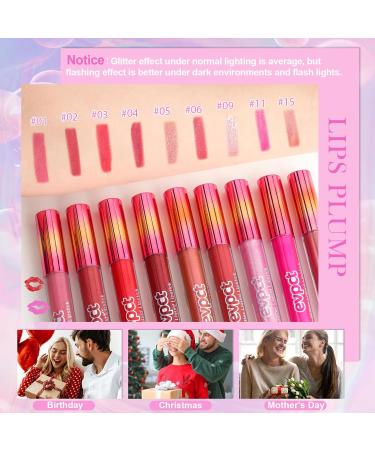 3 Pi ces Lot Rouge a Levre Paillet Longue Tenue Liquides Rouge a Levre Nude Rose Rouges L vres Sans Transfert Brillant L vres Rouge Lip Gloss Lipstick Kit Coffret (3 Pi ces (1 5 6)) - Buy Online on GoSupps.com