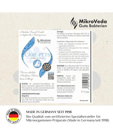Mikroveda Care Pets - 5L Organic Pet Care | Natural Fermented Microorganisms for Dogs Cats & Other Pets - International Shipping - Buy Online on GoSupps.com