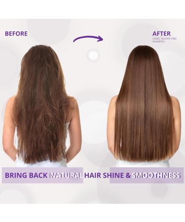 Silk Keratin Smooth Protection Sulfate-Free Shampoo - 320 ML | Nourish & Repair Hair - Buy Online on GoSupps.com
