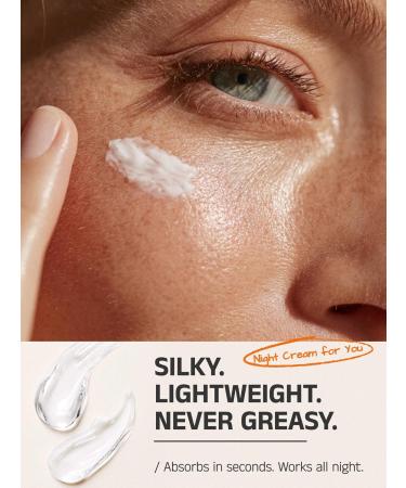 Retinol Night Cream with Vitamin A Matrixyl 3000 Vitamin C & Daisy Extract Anti-Aging Night Treatment for Fine Lines Skin Tone & Wrinkles Non-Irritating by Eternity Medicine 1oz - Buy Online on GoSupps.com
