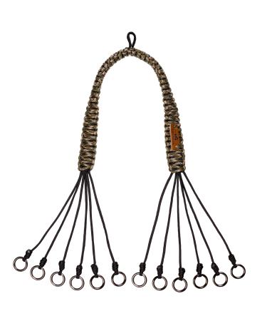 DynoGoods Game Carrier, Duck Carrier, 12 Drops, Slip Ring - Bird Tote, Waterfowl Game Carrier, Goose Hanger, Game Tote, Paracord - Buy Online on GoSupps.com