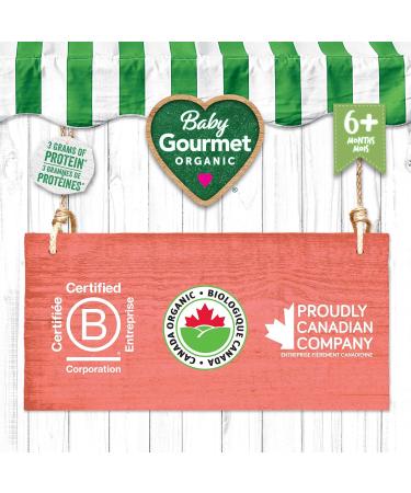 Baby Gourmet Organic Meals - Sweet Potato Apple & Chicken - Non-GMO BPA-Free No Added Sugar Or Salt No Fillers Or Thickeners 128ml - 16 Pack - Buy Online on GoSupps.com