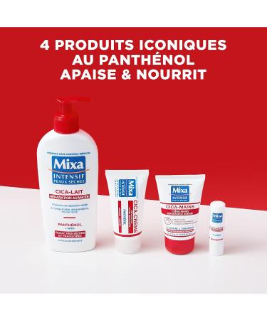 Mixa Intensive Dry Skin - Box - Cica Repair Routine Body Care Panthenol - Body Milk Body Cream Lip Balm Hand Cream - My Winter Essentials - Hypoallergenic - Buy Online on GoSupps.com