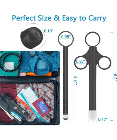 HOTTOK Lube Applicator- 10ml Scales, Reusable & Easy to Clean- Gray- Ideal for Women, Men, Female Couples - Buy Online on GoSupps.com