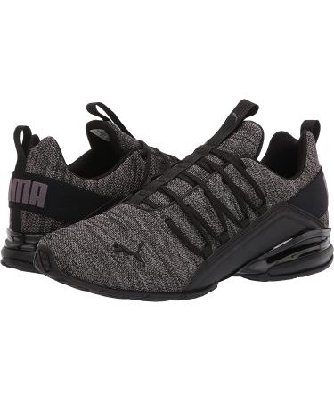 PUMA Men's Axelion Winter Running Shoe 9.5 - Black/Castlerock - Buy Online on GoSupps.com