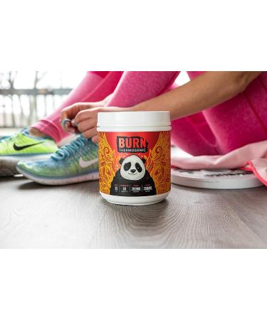 Panda Supps PANDA BURN Thermogenic Fat Burner with Tunnel Vision Focus - Appetite Suppressant and Sustainable Energy Metabolism Booster - 3G CLA, L-Carnitine, 350MG Caffeine, 8G Fibersol-2 (Panda Punch) - Buy Online on GoSupps.com
