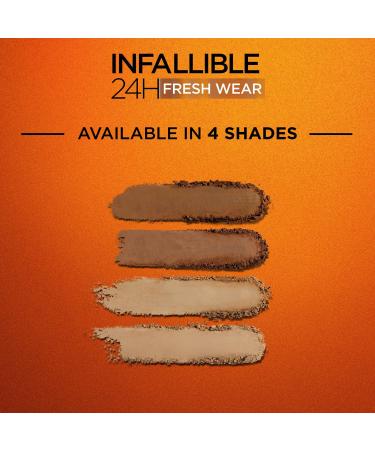 L'Oreal Paris Infaillible 24h Fresh Wear Bronzer - Waterproof Long-Lasting Matte Finish Color 450 Deep Tan 9g - International Shipping Available - Buy Online on GoSupps.com