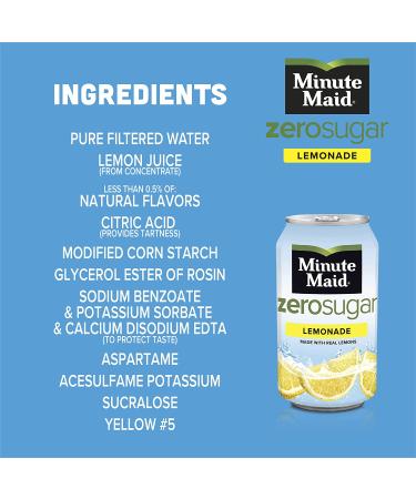 Minute Maid Light Lemonade 12 Fl Oz (Pack of 12) - Refreshing Fruit Drink - Buy Online on GoSupps.com